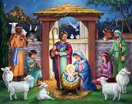 Holy Manger  Published by the Vermont Christmas Company -  Holy Manger